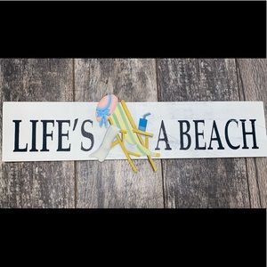 Life’s a Beach Wall Sign